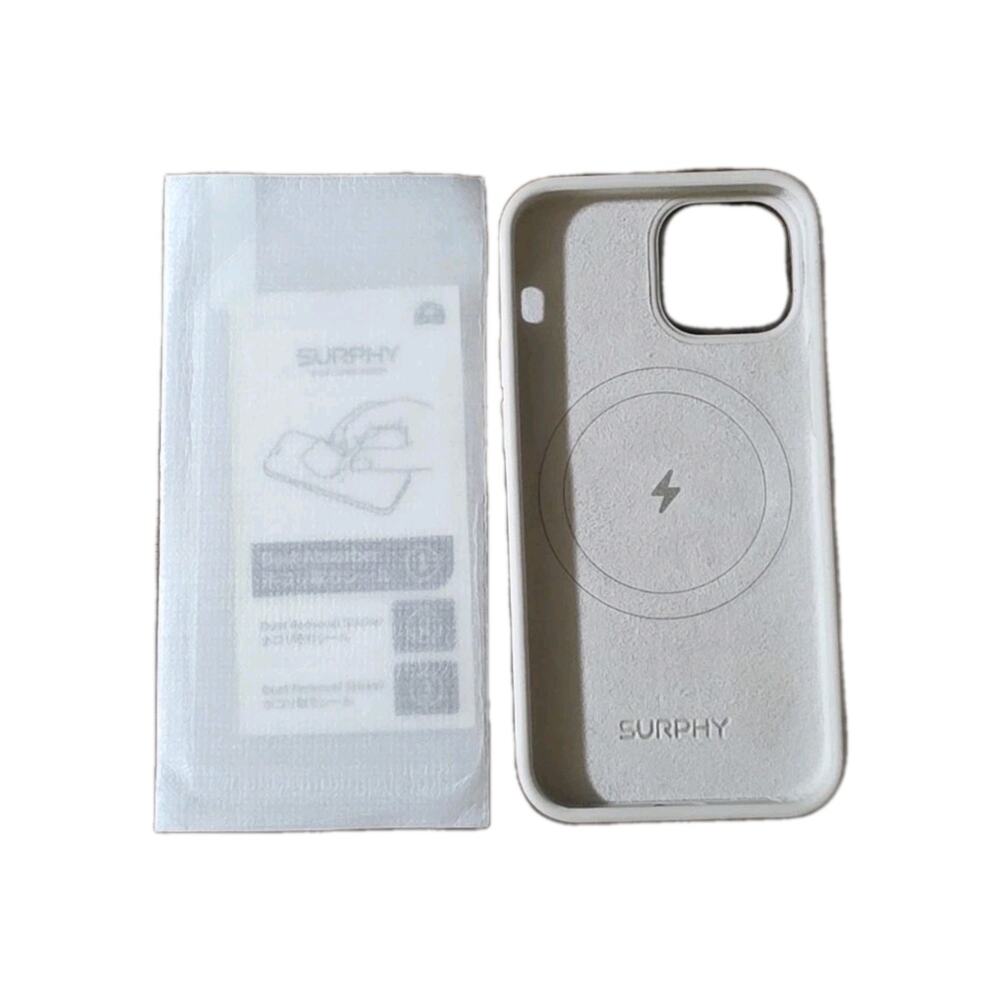 SURPHY Magnetic Case for iPhone 13 Mini Case Compatible w/MagSafe + Screen Cover